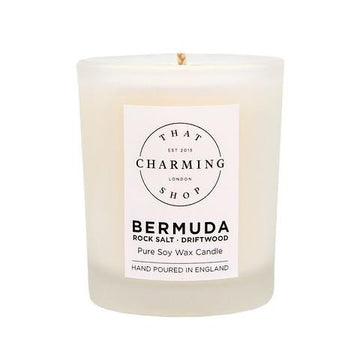 City Lights Candle - City Candle - Bermuda Travel Candle - Rock Salt Driftwood Candle - That Charming Shop