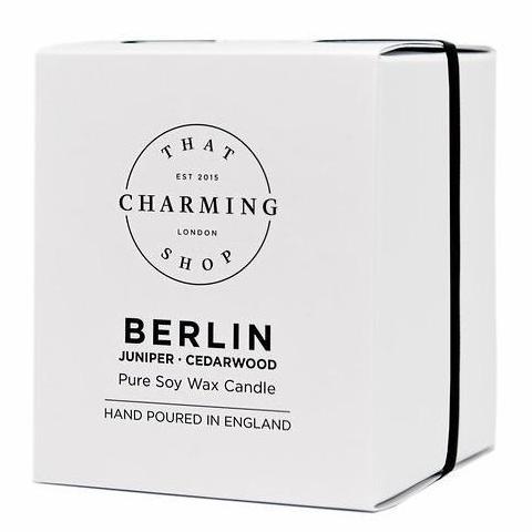 City Lights - City Candle - Berlin Home Candle - Juniper Cedarwood Candle - That Charming Shop