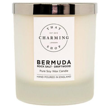 City Lights Candle - City Candle - Bermuda Deluxe Candle - Rock Salt Driftwood Candle - That Charming Shop