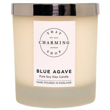 Blue Agave Deluxe Candle - Blue Agave Cocoa Lime Candle - That Charming Shop