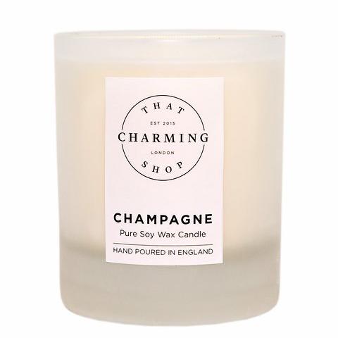 Champagne Candle - That Charming Shop - Champagne Home Candle - Wedding Candle