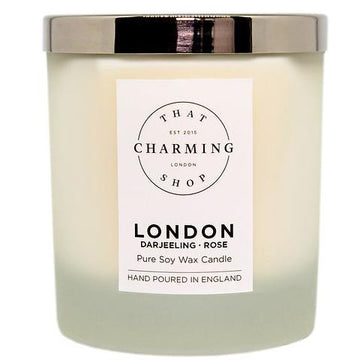 City Lights Candle - City Candle - London Deluxe Candle - Darjeeling Rose Candle - That Charming Shop