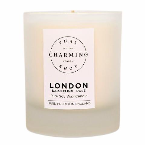 City Lights Candle - City Candle - London Home Candle - Darjeeling Rose Candle - That Charming Shop