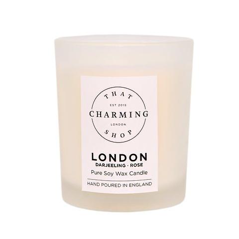 City Lights Candle - City Candle - London Travel Candle - Darjeeling Rose Candle - That Charming Shop