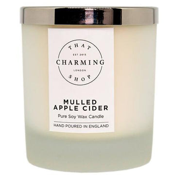 Mulled Apple Cider Deluxe Candle - That Charming Shop - Mulled Apple Cider Candle - Cinnamon Apple Candle - Christmas Candle