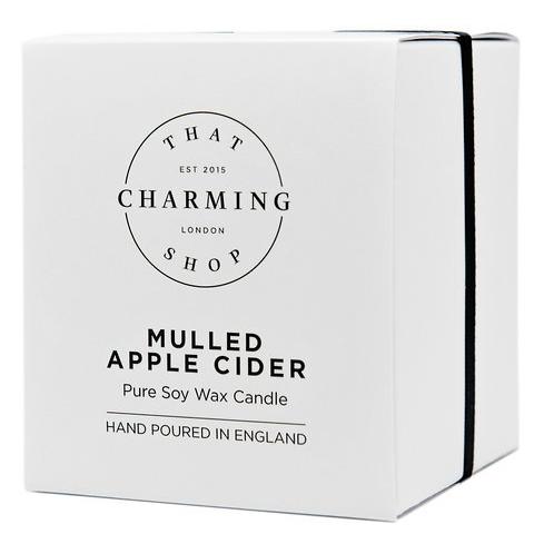 Mulled Apple Cider Deluxe Candle - That Charming Shop - Mulled Apple Cider Candle - Cinnamon Apple Candle - Christmas Candle