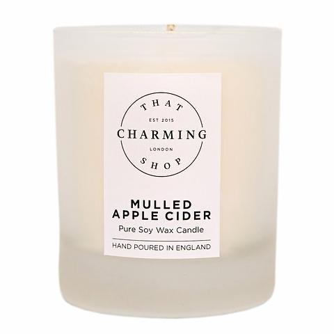 Mulled Apple Cider Home Candle - That Charming Shop - Mulled Apple Cider Candle - Cinnamon Apple Candle - Christmas Candle