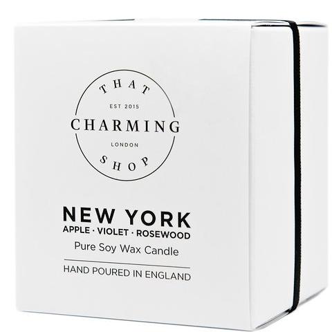 City Lights Candle - City Candle - New York Deluxe Candle - Apple Violet Rosewood Candle - That Charming Shop