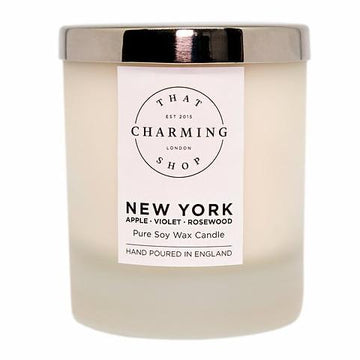 City Lights Candle - City Candle - New York Home Candle - Apple Violet Rosewood Candle - That Charming Shop