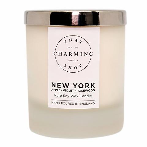 City Lights Candle - City Candle - New York Home Candle - Apple Violet Rosewood Candle - That Charming Shop