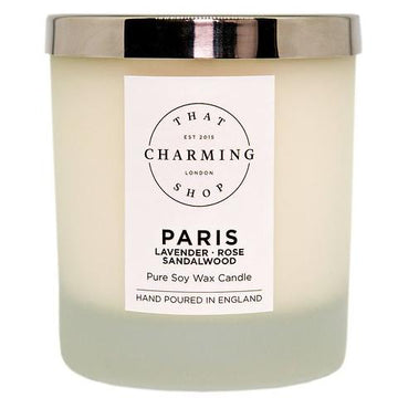 City Lights Candle - City Candle - Paris Deluxe Candle - Lavender Rose Sandalwood Candle - That Charming Shop