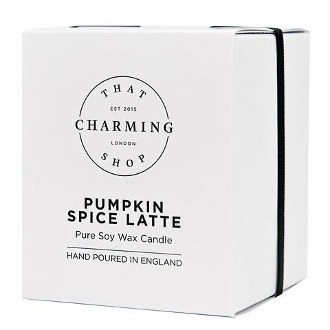 Pumpkin Spice Latte Home Candle - That Charming Shop - Pumpkin Spice Candle - Pumpkin Spice Latte Candle - Pumpkin Candle - Autumn Candle - Winter Candle - Coffee Candle - Coffee Lover - Hygge - Hygge Candle