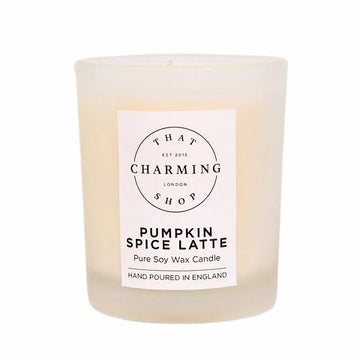 Pumpkin Spice Latte Travel Candle - That Charming Shop - Pumpkin Spice Candle - Pumpkin Spice Latte Candle - Pumpkin Candle - Autumn Candle - Winter Candle - Coffee Candle - Coffee Lover - Hygge - Hygge Candle