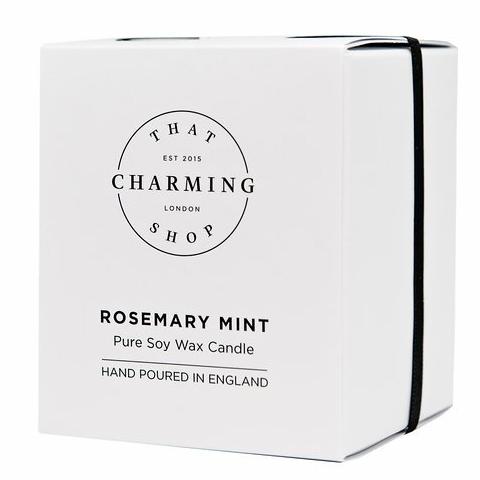 Rosemary Mint Home Candle - Rosemary Mint Candle - That Charming Shop 