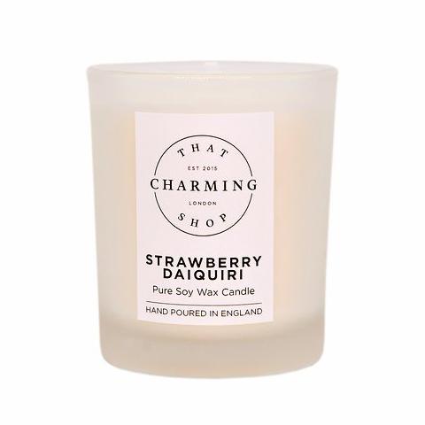 Strawberrry Daiquiri Candle - Strawberry Daiquiri Travel Candle - That Charming Shop